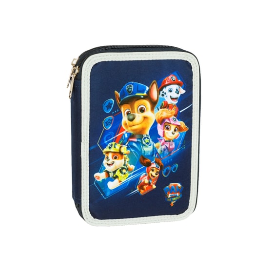 Κασετίνα Παραλληλόγραμμη Γεμάτη GIM Διπλή Paw Patrol image 0