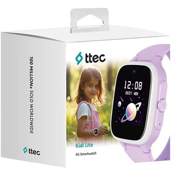 Smartwatch ttec Kidi Lite 56mm - Magic Lilac image 7