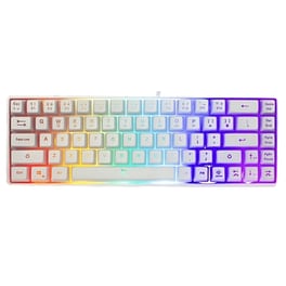 White Shark Gk-2201w Gaming Ενσύρματο Πληκτρολόγιο Διαθέτει Λευκό (US)
