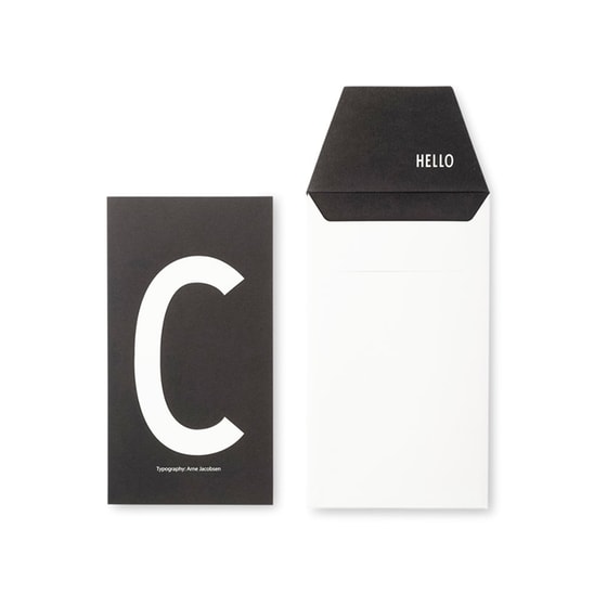Ευχετήρια Κάρτα Design Letters - Letter C image 0