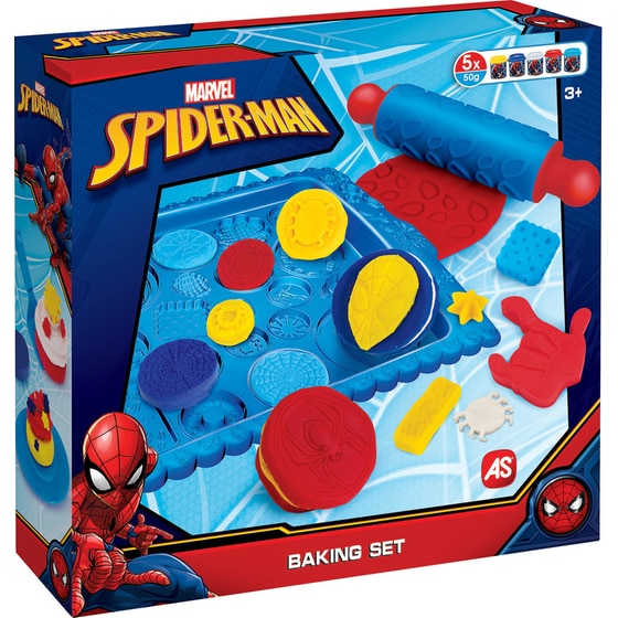 Σετ Πλαστελίνη AS Company Marvel Spiderman Baking Set με 5 Βαζάκια & Αξεσουάρ image 4