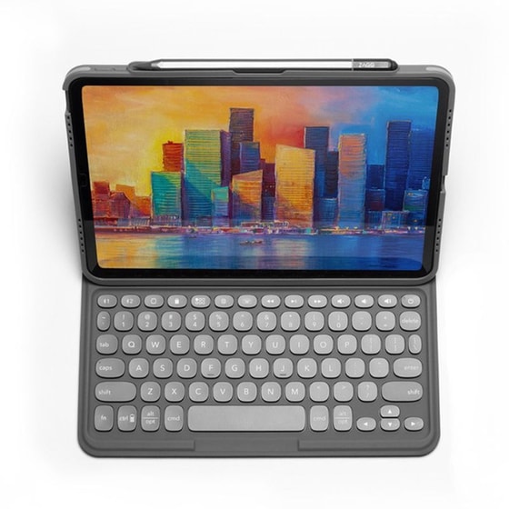 Zagg Pro Keys Θήκη Με Πληκτρολόγιο Για Apple Ipad Pro 11,0 Quot; (1ης, 2ης, 3ης Γενιάς) Σε Charcoal Χρώμα (uk) - 103407976 image 4