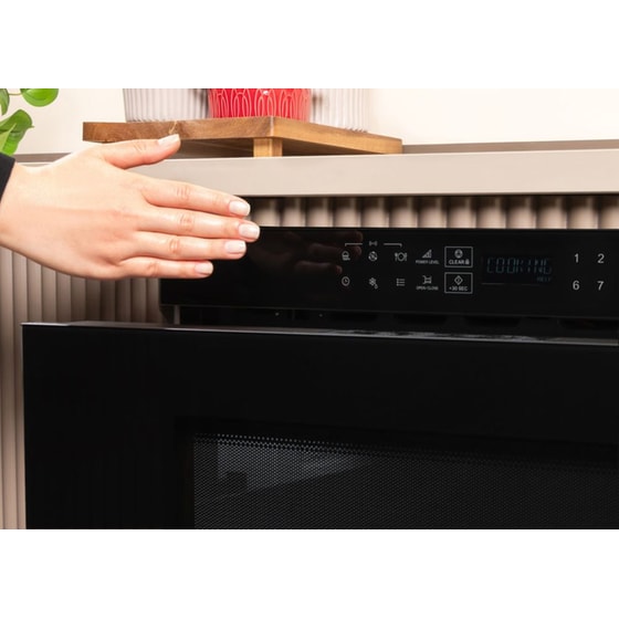 SHARP RINDS333FB 33 Lt Μαύρο Εντοιχιζόμενος Φούρνος Μικροκυμάτων image 4
