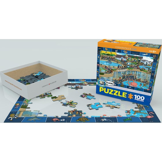 Παζλ Eurographics Spot & Find: Crazy Aquarium (100 Κομμάτια) image 1