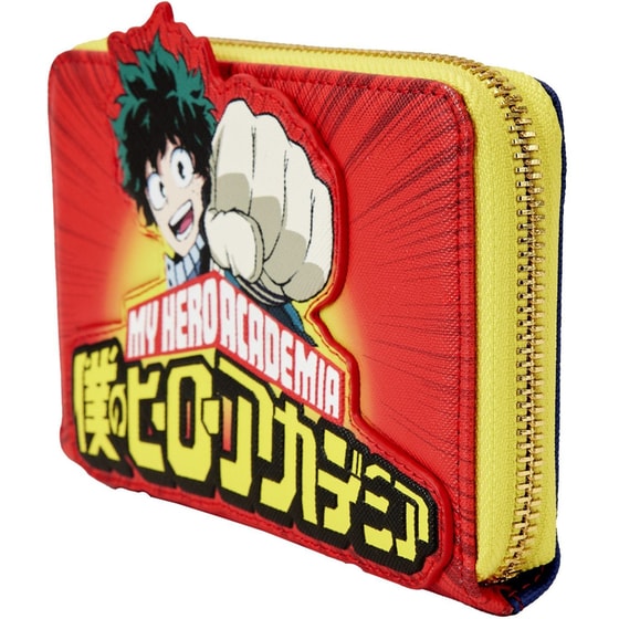 Πορτοφόλι Loungefly My Hero Academia - Izuku Punch με Φερμουάρ (MHAWA0010) image 1