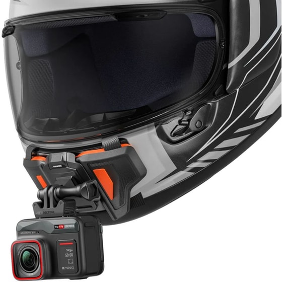 Βάση Στήριξης Insta360 Helmet Chin Mount - Μαύρο image 3