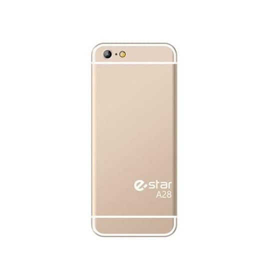 eStar A28 Dual Sim - Gold image 1