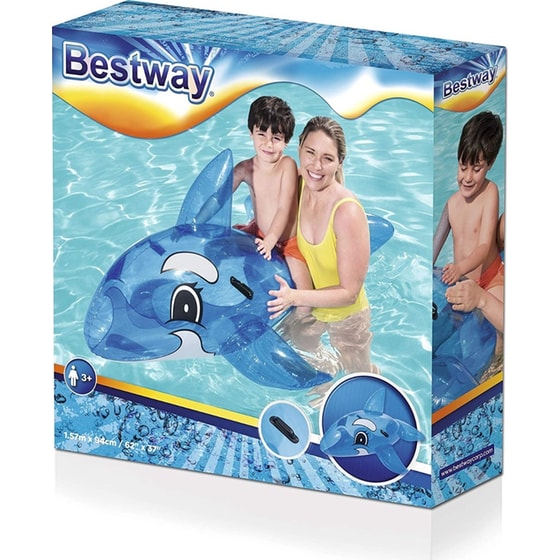Παιδικό Φουσκωτό Παιχνίδι Θαλάσσης Bestway Δελφίνι 157 cm - Μπλε image 2