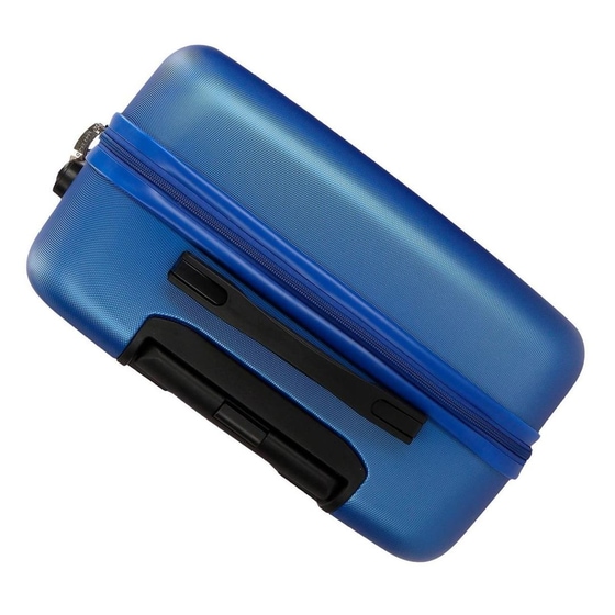 Βαλίτσα Μεγάλη Roll Road Flex από Abs Blue 75x52x28cm Μπλε image 5