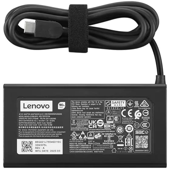 Τροφοδοτικό Laptop Lenovo 4X21M37469 100W - Μαύρο image 2