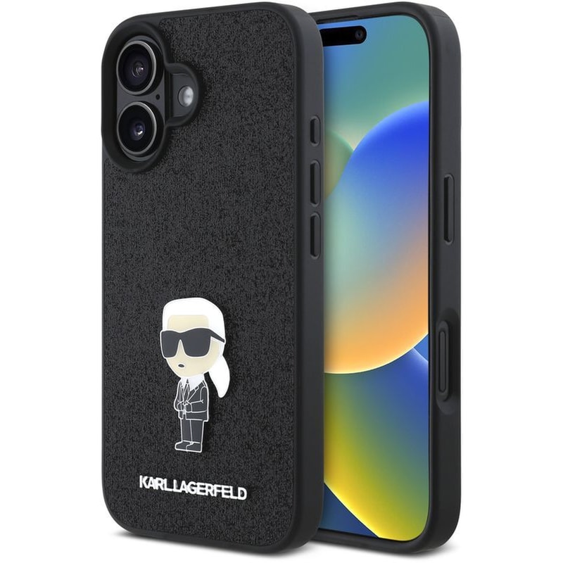 Karl Lagerfeld Θήκη Apple iPhone 16 Karl Lagerfeld - Μαύρο