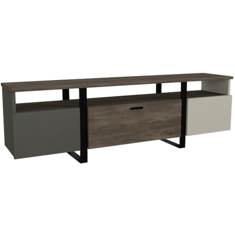 24MALL Έπιπλο Τηλεόρασης 24Mall Franco από Μοριοσανίδα 150x31.5x46.2 cm - Πολυχρωμό