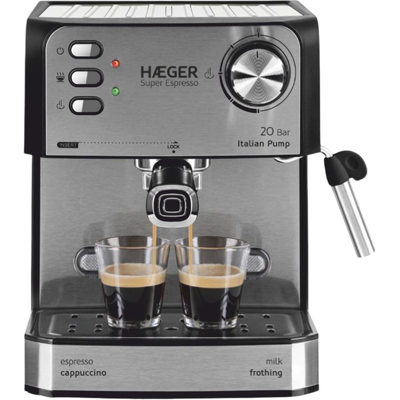 HAEGER HAEGER CM-85B.011A 850W 20bar Μηχανή Espresso