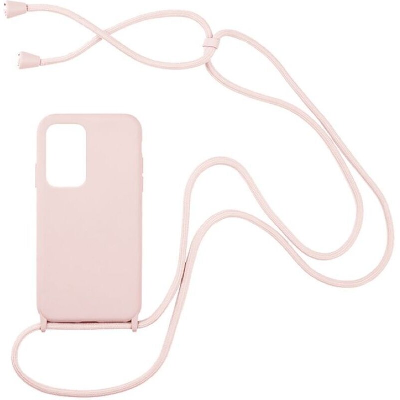 MY COLORS Θήκη Xiaomi Poco F3/Mi 11i - My Colors Carryhang Με Κορδόνι - Ροζ