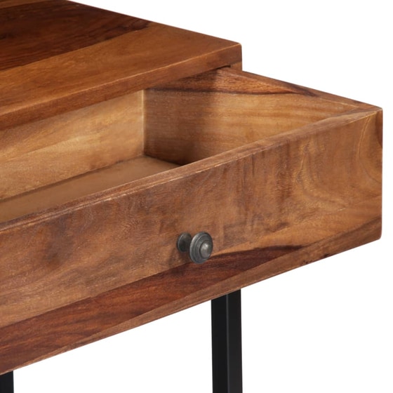 Έπιπλο Τηλεόρασης VidaXL Ξύλινο/Μεταλλικό 160x30x45cm - Καφέ/Μαύρο image 4
