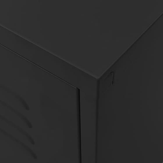 Έπιπλο Τηλεόρασης VidaXL Ατσάλι 105x35x50cm - Μαύρο image 6
