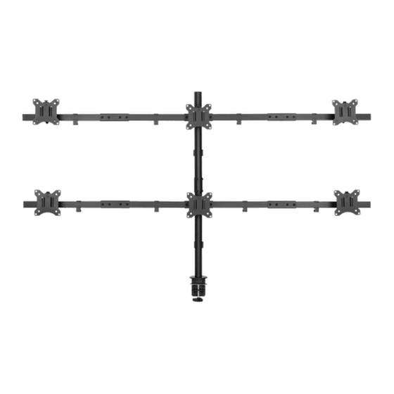 Βάση στήριξης οθόνης με βραχίονα SBOX LCD-352/6-2 17" - 32" - Μαύρο image 0