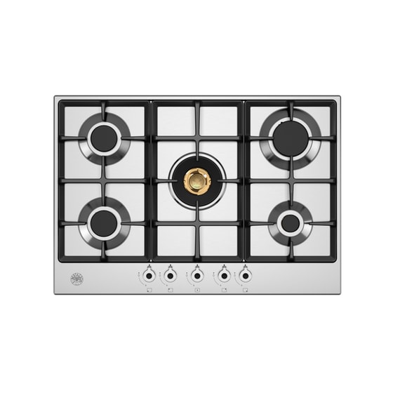 BERTAZZONI P755CPROX(GN)  75.2 cm Inox Εστία Αυτόνομη Φυσικού Αερίου image 1
