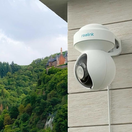 Ενσύρματη IP Camera Reolink E Series E560P 4K 8MP Dome με Ανίχνευση Κίνησης image 1