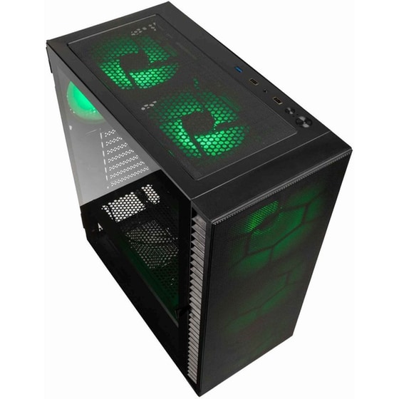 Κουτί Desktop Kolink Observatory HF Mesh Core Midi Tower - Μαύρο image 2