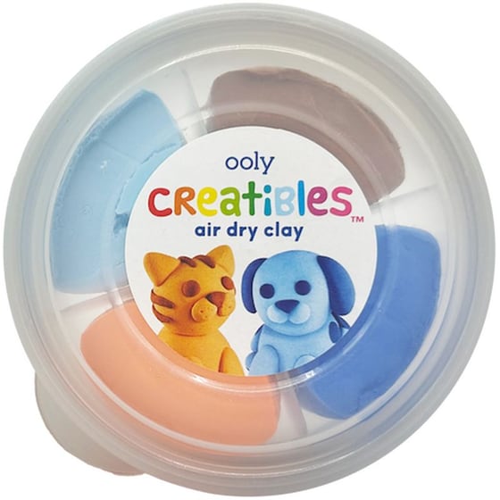 Πηλός Ooly Creatibles Mini Air Dry Clay Kit - Pet BFFs image 3