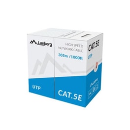 Lanberg Cable Utp Cat.5e 305m Wire Cca Yellow