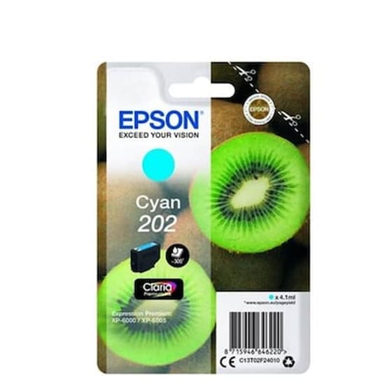 Epson No.202 Κυανό Μελάνι Εκτυπωτή image 0