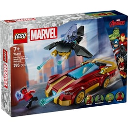 LEGO® Marvel Iron Man Car & Black Panther vs. Red Hulk (76310)