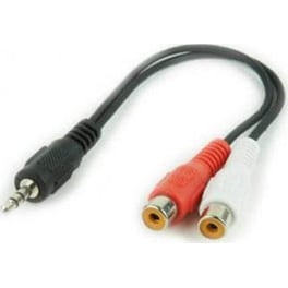 Καλώδιο Ήχου Gembird Cca-406 RCA male σε 3.5mm Jack male - 0.2m