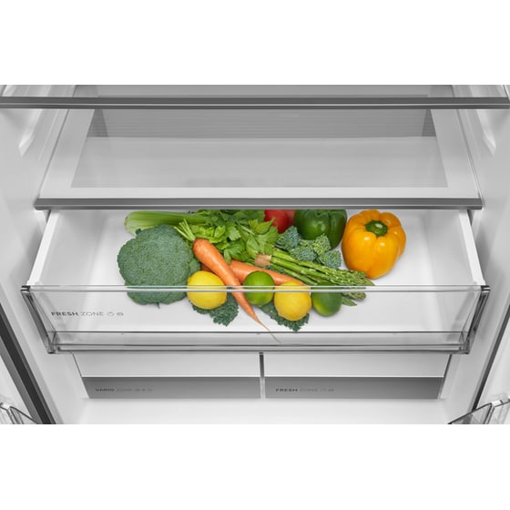 MIDEA MDRM587BIE70 Total No Frost 426 Lt Μαύρο Ψυγείο Ντουλάπα image 15