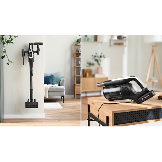 BOSCH BCS1041WAC Unlimited 10 18 V 0.4 L Λευκή Σκούπα Stick image 2