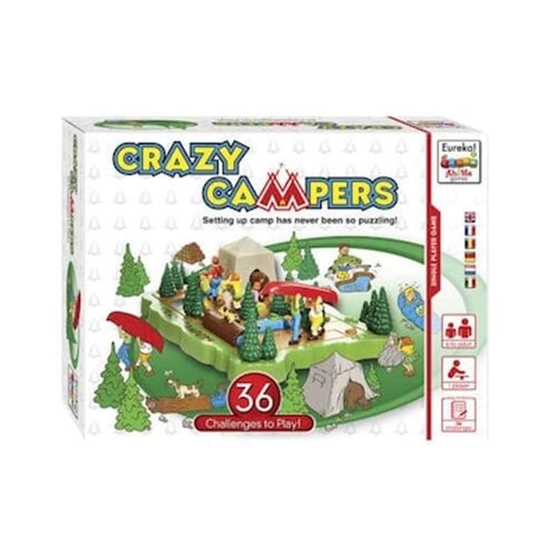 Crazy Campers Επιτραπέζιο (Ah!Ha Games)