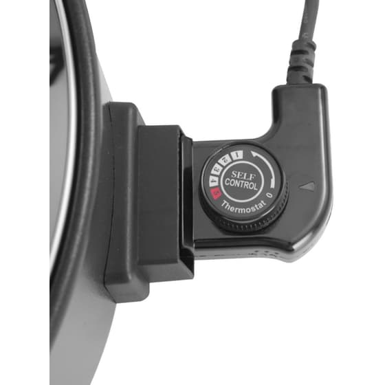 Τεπανιάκι LEXICAL LPM-2662-2 1500 W Μαύρο image 3