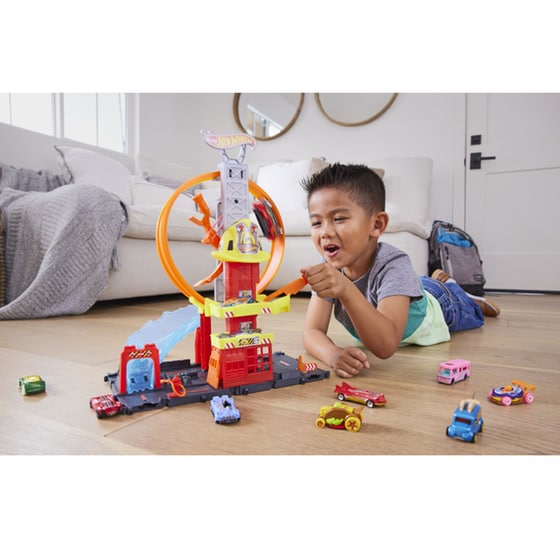 Mattel Hot Wheels City Πίστα Πυροσβεστικός Σταθμός image 4