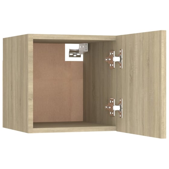 Έπιπλο Τηλεόρασης VidaXL από Μοριοσανίδα 30.5x30x30cm - Καφέ image 8