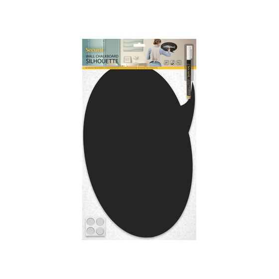 Μαυροπίνακας Bubble Securit 27.3x47x0.3cm image 0