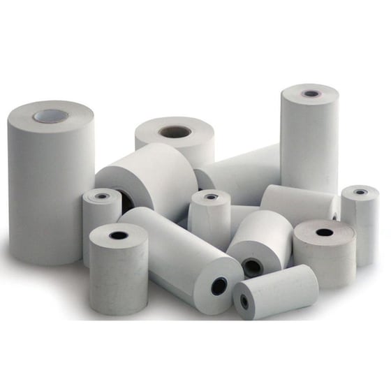 Χαρτοταινία Θερμική BPA free - Typotrust 50034 - 57x50mm 24m - 12τμχ image 0