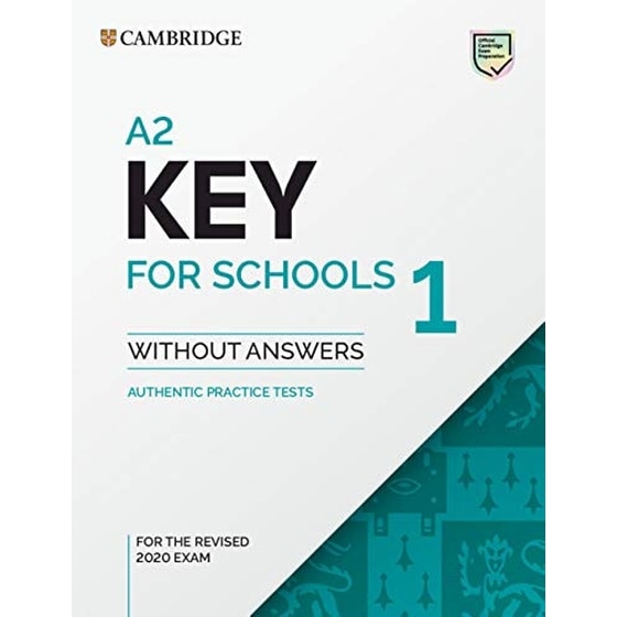A2 Key for Schools 1 for Revised Exam from 2020 Student's Book Without Answers image 0