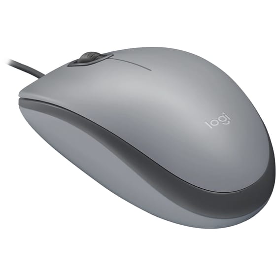 Logitech M110 Silent Ενσύρματο Ποντίκι Γκρι image 1