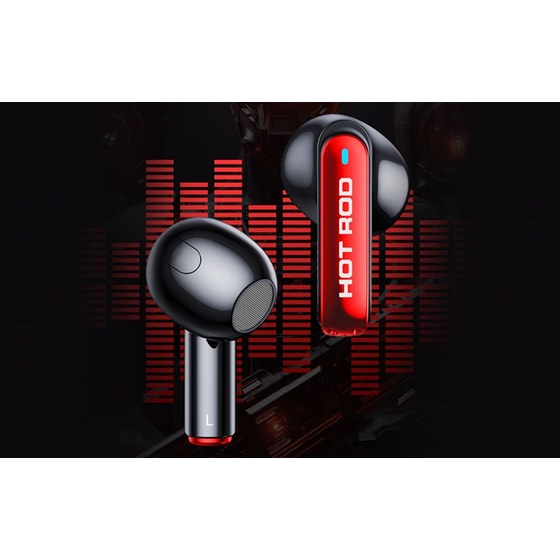 Ακουστικά Bluetooth Tws Transformers Tf-t02 - Κόκκινο image 2