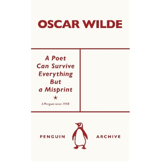A Poet Can Survive Everything But a Misprint image 0