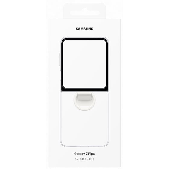 Θήκη Samsung Galaxy Z Flip6 - Samsung Clear Case - Transparent image 6