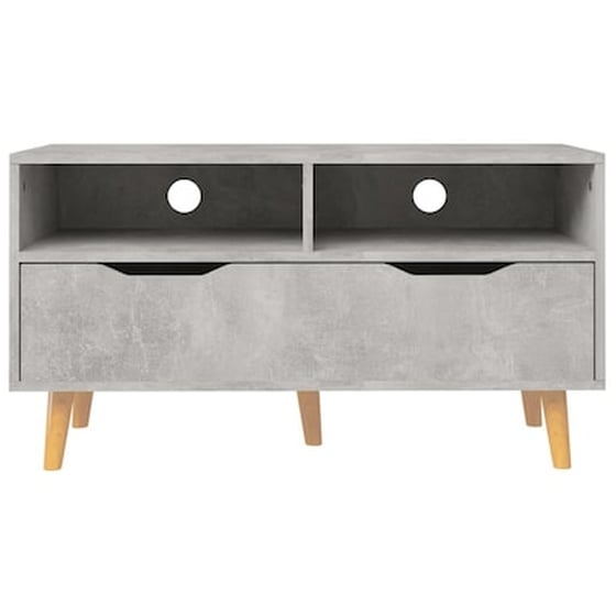 Έπιπλο Τηλεόρασης VidaXL από Μοριοσανίδα 90x40x48.5cm  - Γκρι image 5