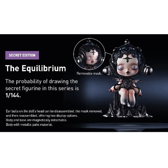 Φιγούρα Pop Mart Skullpanda The Sound Series Blind Box image 1