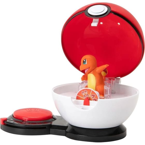 Φιγούρες Jazwares Pokemon Surprise Attack Game - Charmander With Poke Ball Vs Riolu With Repeat Ball image 1