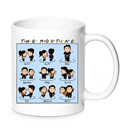 Κούπα Friends No21 Κεραμική 330 ml - Ross Geller & Monica Geller