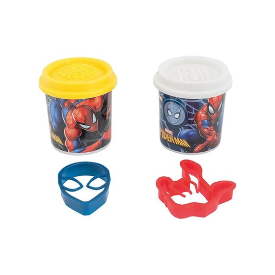 AS Company Πλαστελίνη Disney Frozen & Marvel Spiderman Σετ 2 Βαζάκια Με 2 Cutters - Τυχαία Επιλογή Σχεδίου image 5