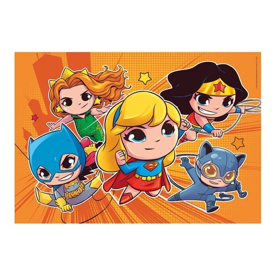 Παιδικό Παζλ Clementoni Supercolor Dc Comics Super Friends (120 Κομμάτια) image 1