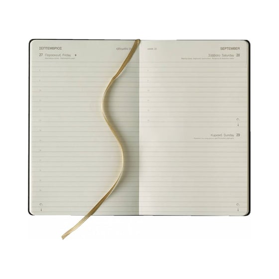 Ημερολόγιο Θεοφύλακτος 2018 Ημερήσιο Ivory Τιρκουάζ Medium image 1