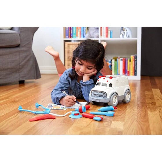 Ασθενοφόρο&nbsp;με Ιατρικό&nbsp;Κιτ Green&nbsp;Toys image 3